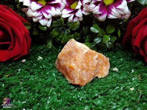 Calcita Laranja Natural Bruta