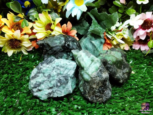 Kit de Pedra Bruta em Esmeralda