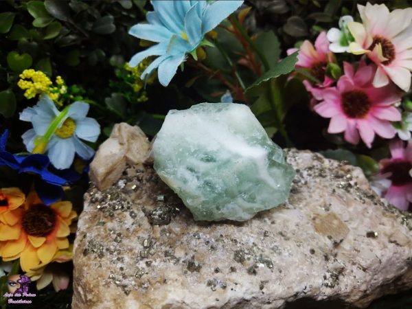 Fluorita Verde Natural Bruta