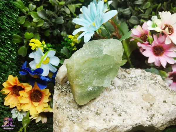 Fluorita Verde Natural Bruta