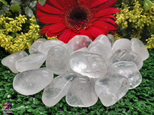 Kit de Pedra Rolada em Cristal Quartzo