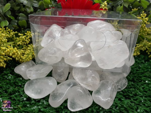 Kit de Pedra Rolada em Cristal Quartzo - Imagem 2