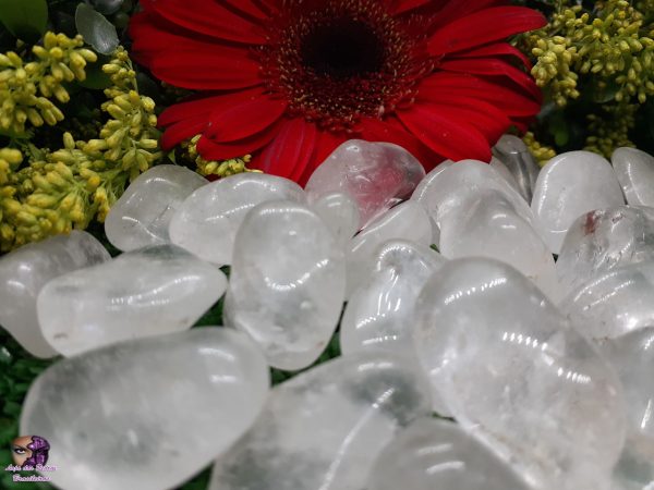 Kit de Pedra Rolada em Cristal Quartzo - Imagem 3