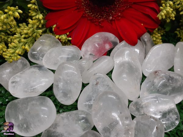 Kit de Pedra Rolada em Cristal Quartzo - Imagem 4