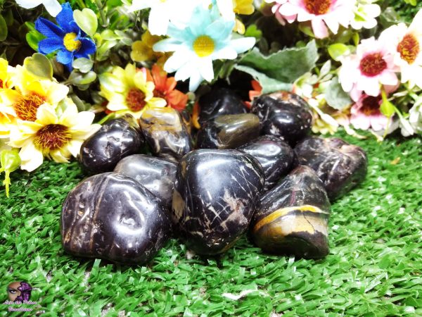 Kit de Pedra Rolada em Turmalina Negra - Imagem 2