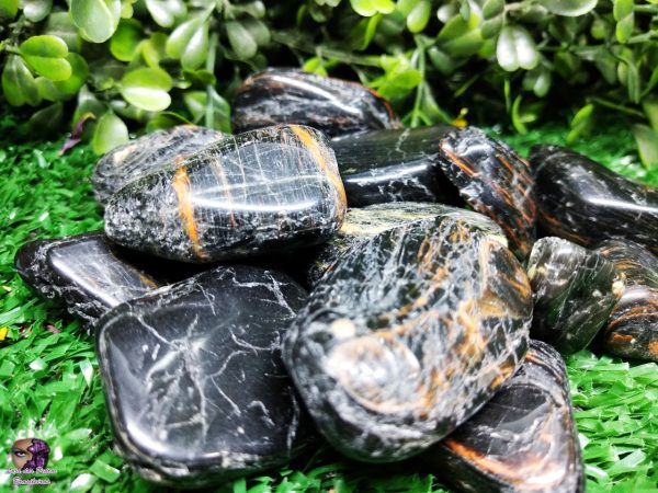 Kit de Pedra Rolada em Turmalina Negra