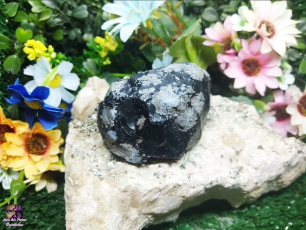 Obsidiana Floco de Neve Bruta