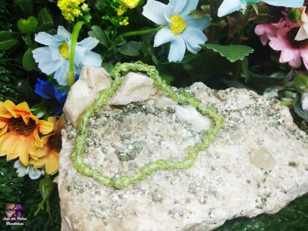 Pulseira de Lasca de Peridoto - Imagem 2