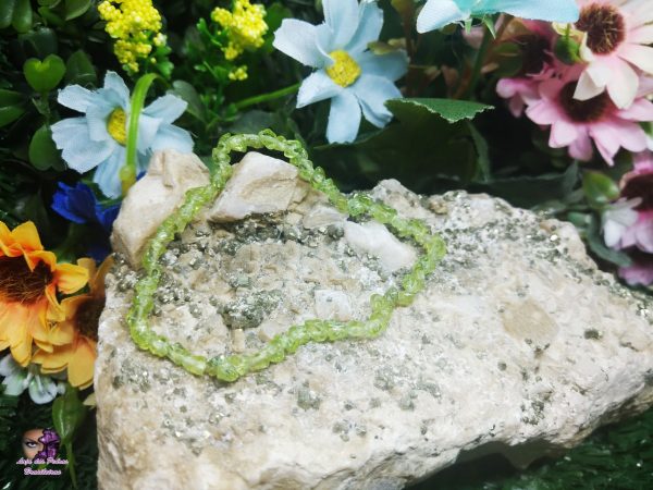 Pulseira de Lasca de Peridoto - Imagem 4