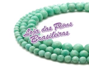 Fio de Pedras em Amazonita (Qualidade A)