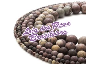 Fio de Pedras em Jaspe Ártico